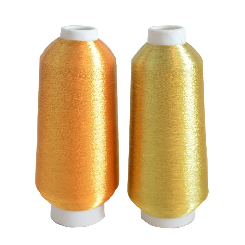 Popular Cheap ST Type Metallic Yarn  Lurex Yarn Zari Factory Directly Wholesale Pearl Transparent embroidery Polyester
