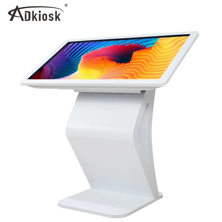 Latest digital media production 42 inch interactive touch screen kiosk