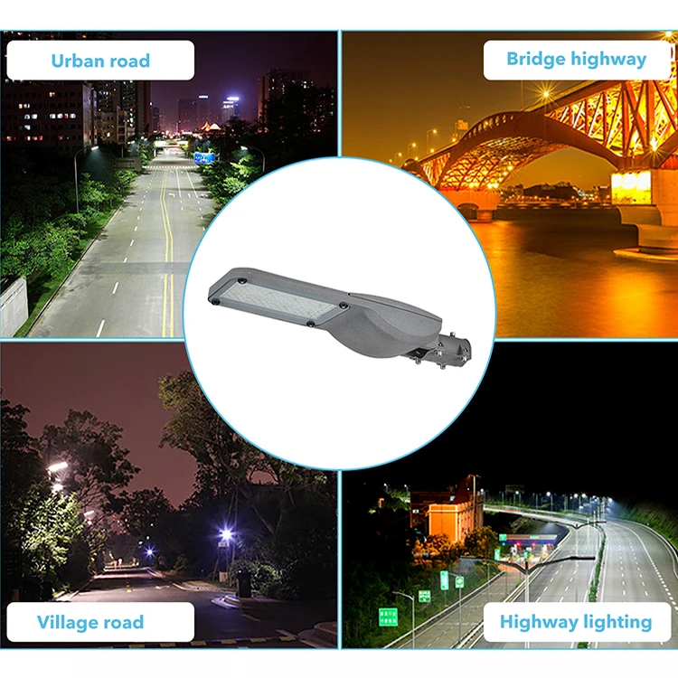 High Power SMD 40 60 100 150 200 Watt IP65 Waterproof Garden Road Stadium Outdoor Module LED Street Light