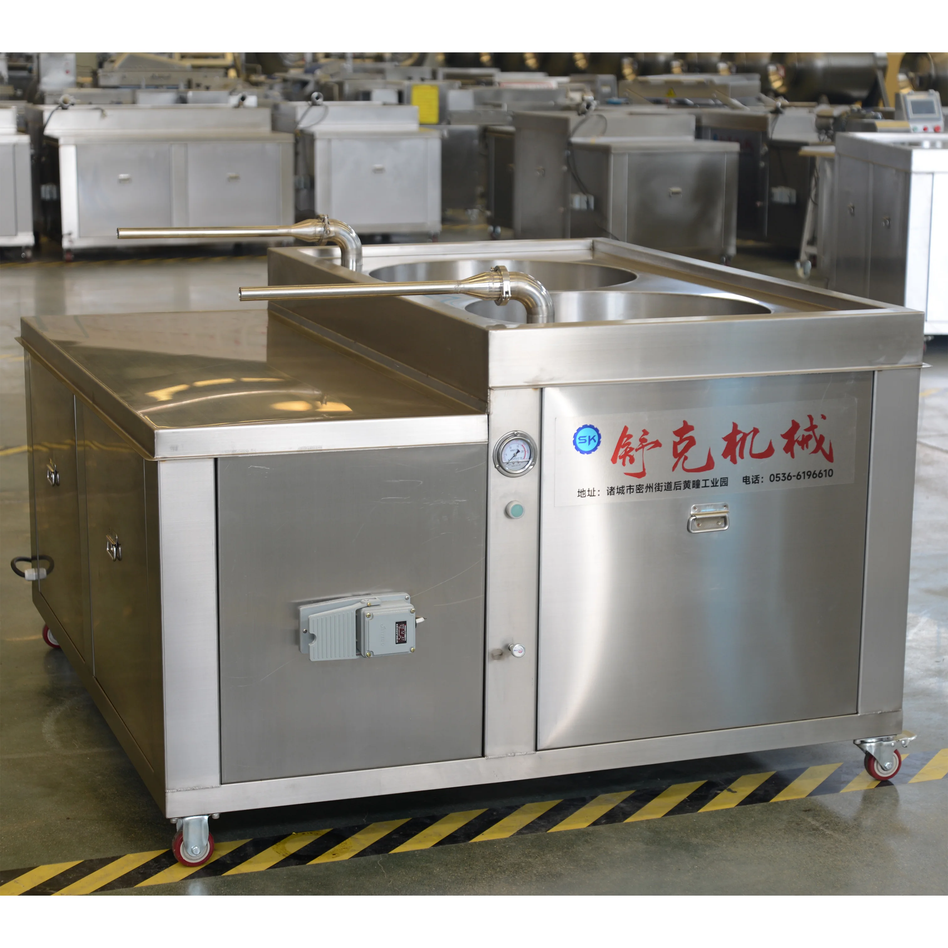 Russian Sausage Filler Hydraulic Enema Industry Make Machine hydraulic Enema Automatic Fully Automated Sausage