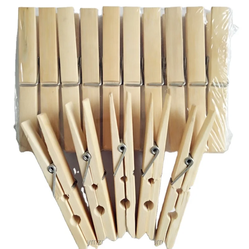bamboo sock clip bamboo clothepin bamboo pegs with factory price