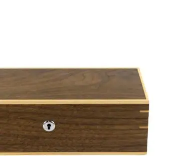 Black walnut essential oil wooden box Walnut solid wood collection gift box Retro new Chinese storage display gift box