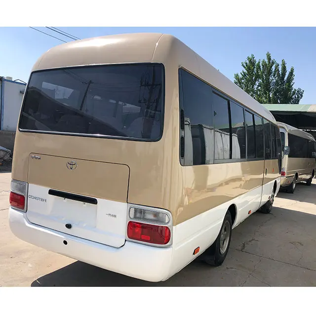 Left hand drive 30 seats used toyota bus coaster bus