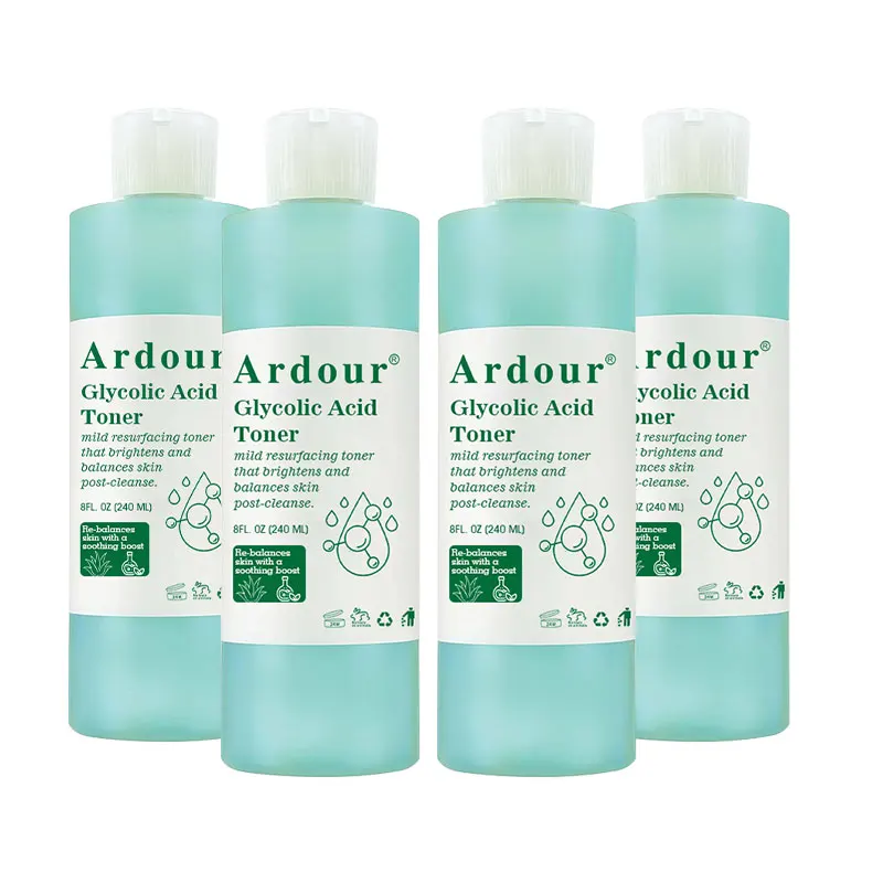 Wholesale  ance pore skin Face Moisturizer Facial Toner for Dry and Combination Skin  Glycolic Acid Extract Facial Toner