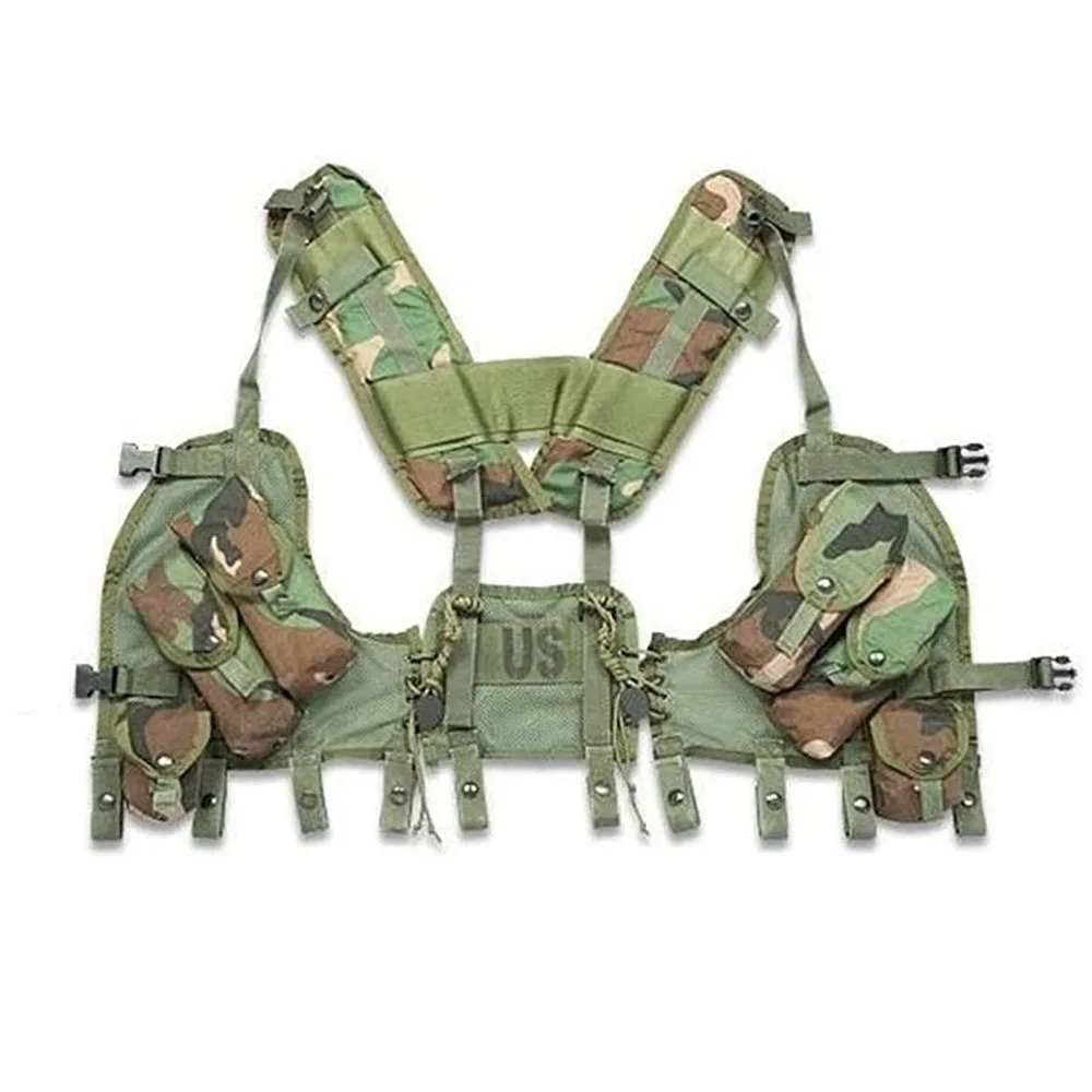 Adjustable Paintball outdoors Breathable Training Camouflage Enhanced Training Load Bearing Vest