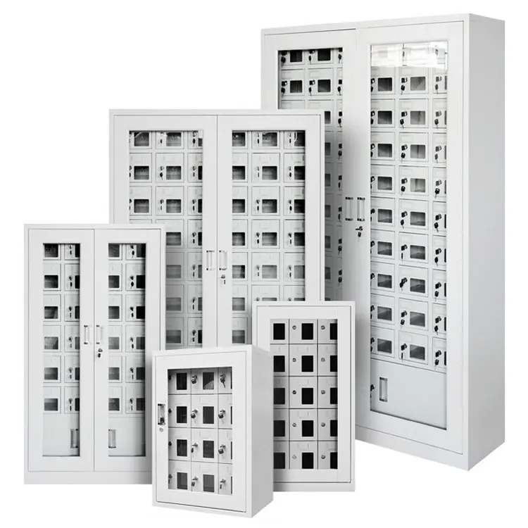 professional wholesale metal steel furniture storage phone mobile charger cabinet manufacturers
