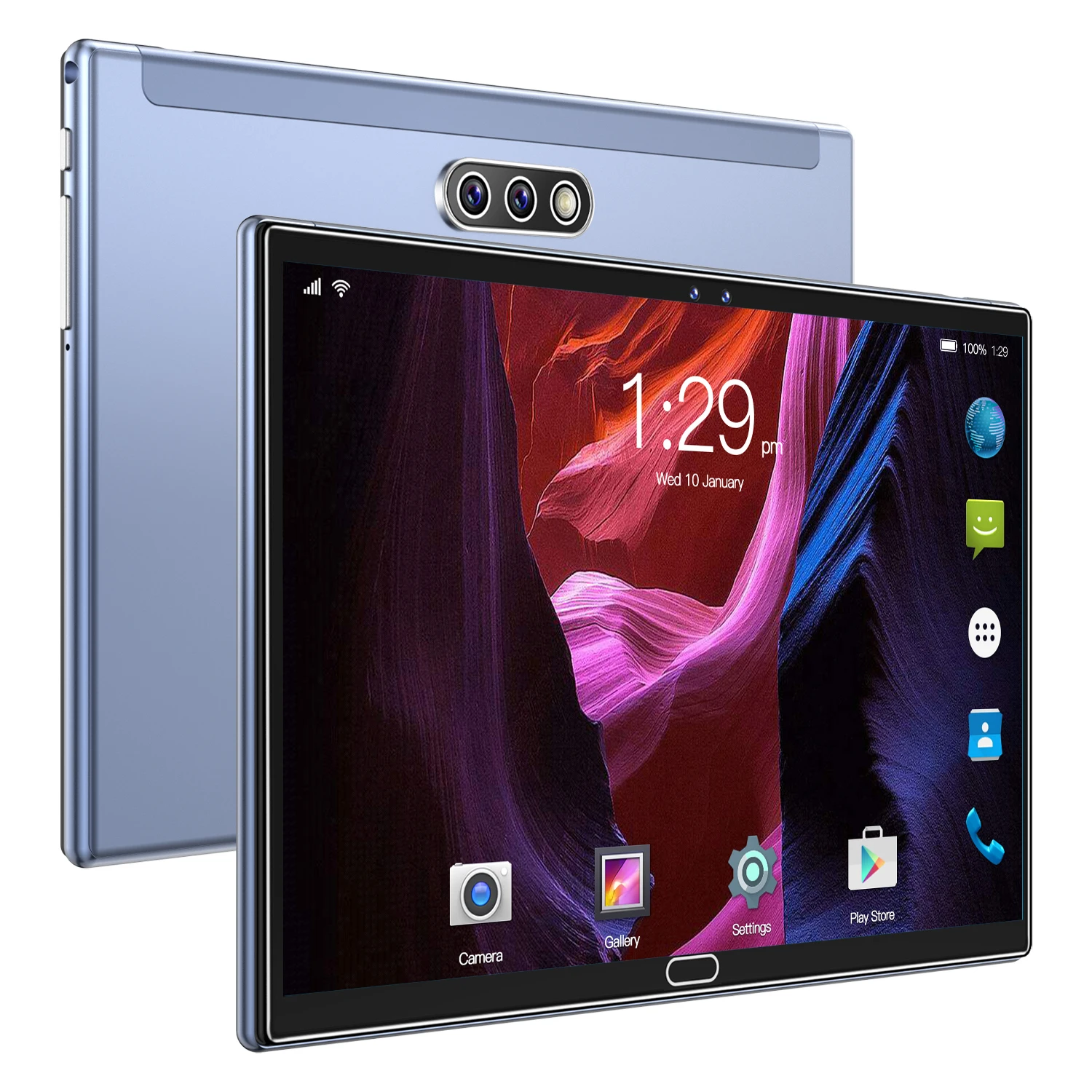 Hot sale Tablets  Android 11.0 Tablet PC 10.1 Inch 4+64GB Wifi  Android tablet PC pad