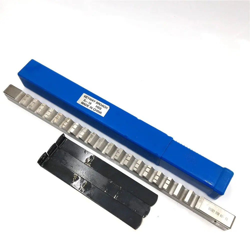 High quality HSS broach cutter customized push type square broaching tool Keyway Broaching Tools HSS