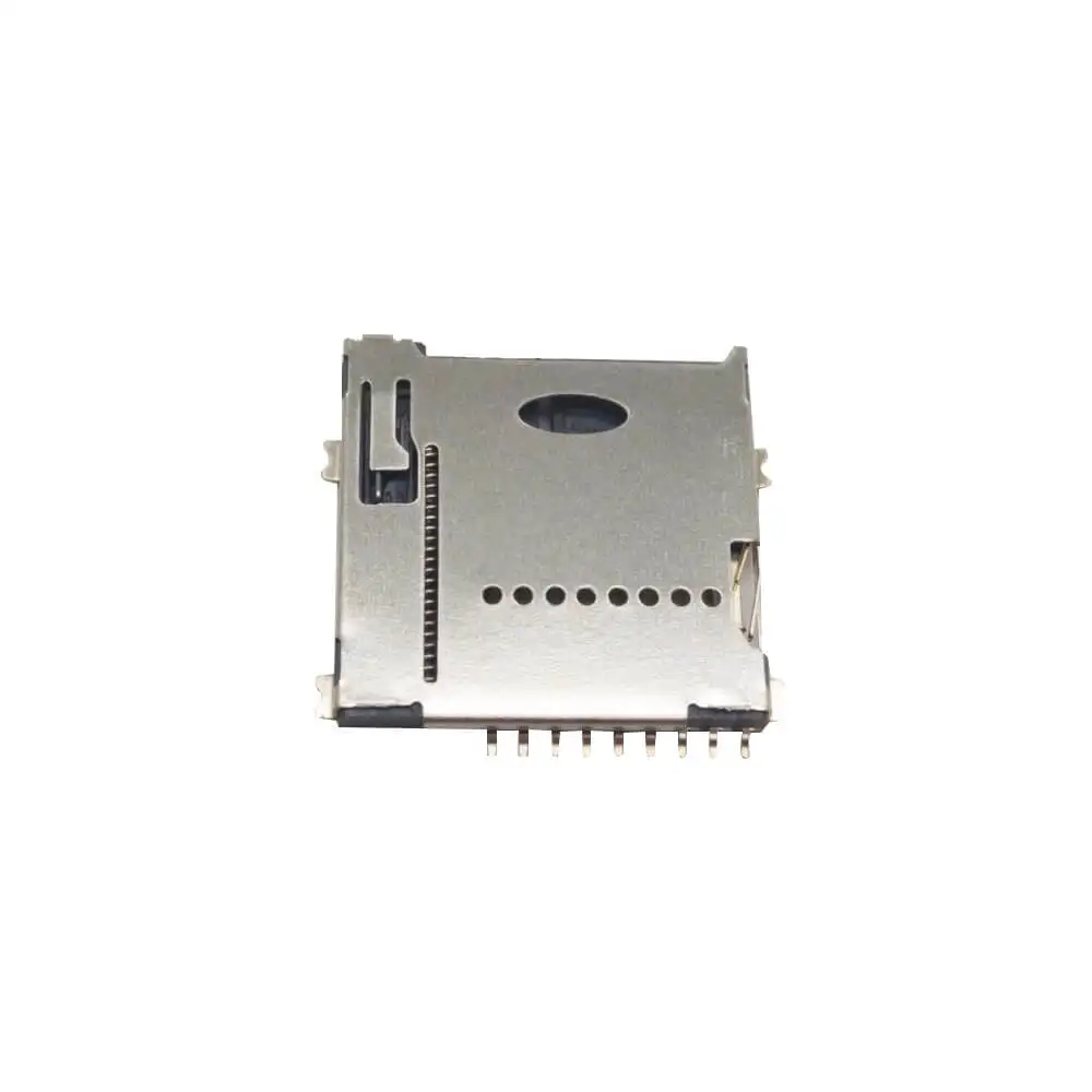 
hight quality 1.4H push push micro sd card smt connector 