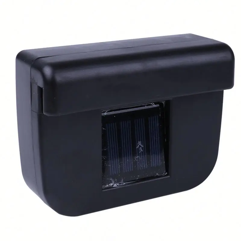 Автомобильный оконный вентилятор на солнечной энергии