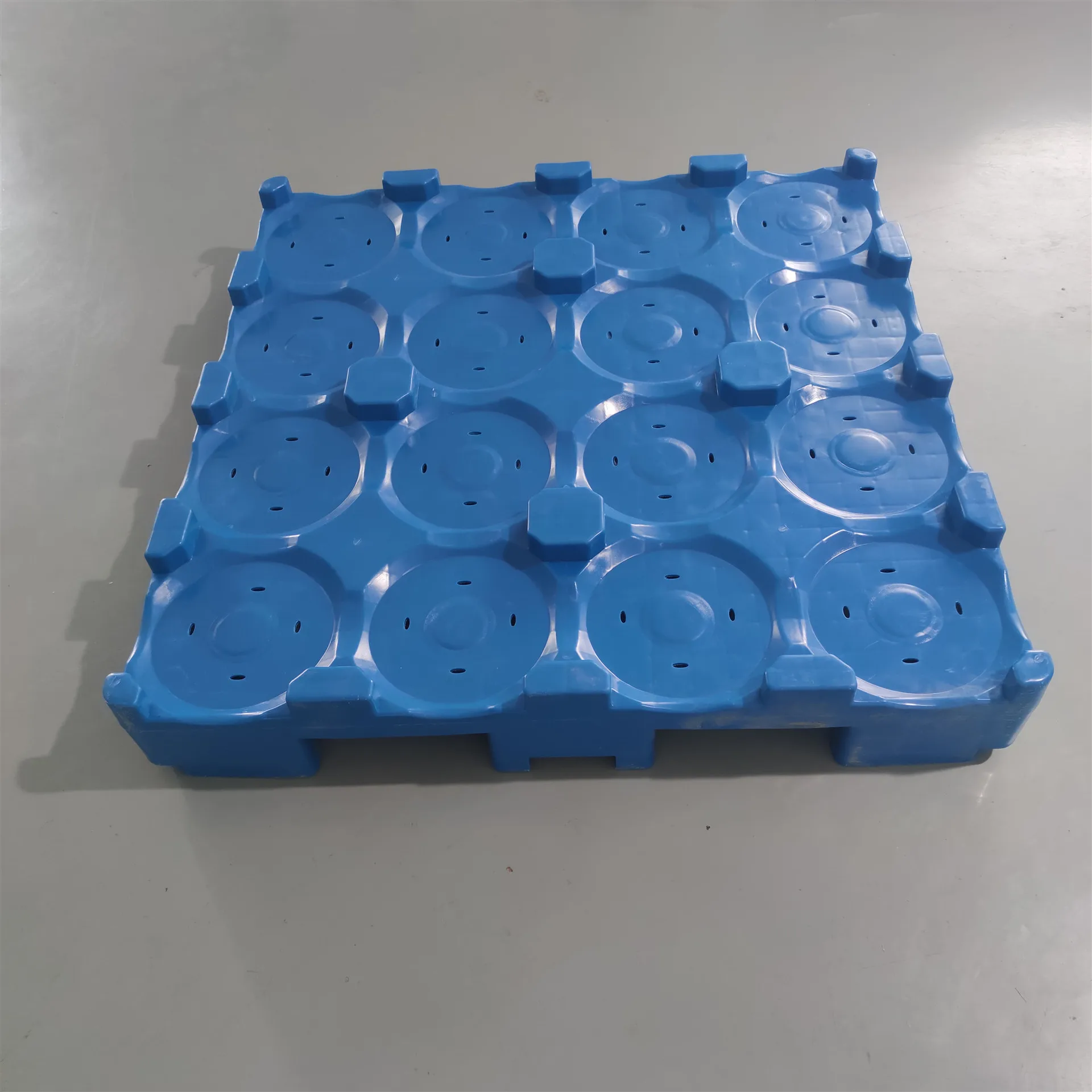 Best Quality HDPE Recyclable Stacking Plastic Rack Pallet for 5 Gallon Water Drum Transport