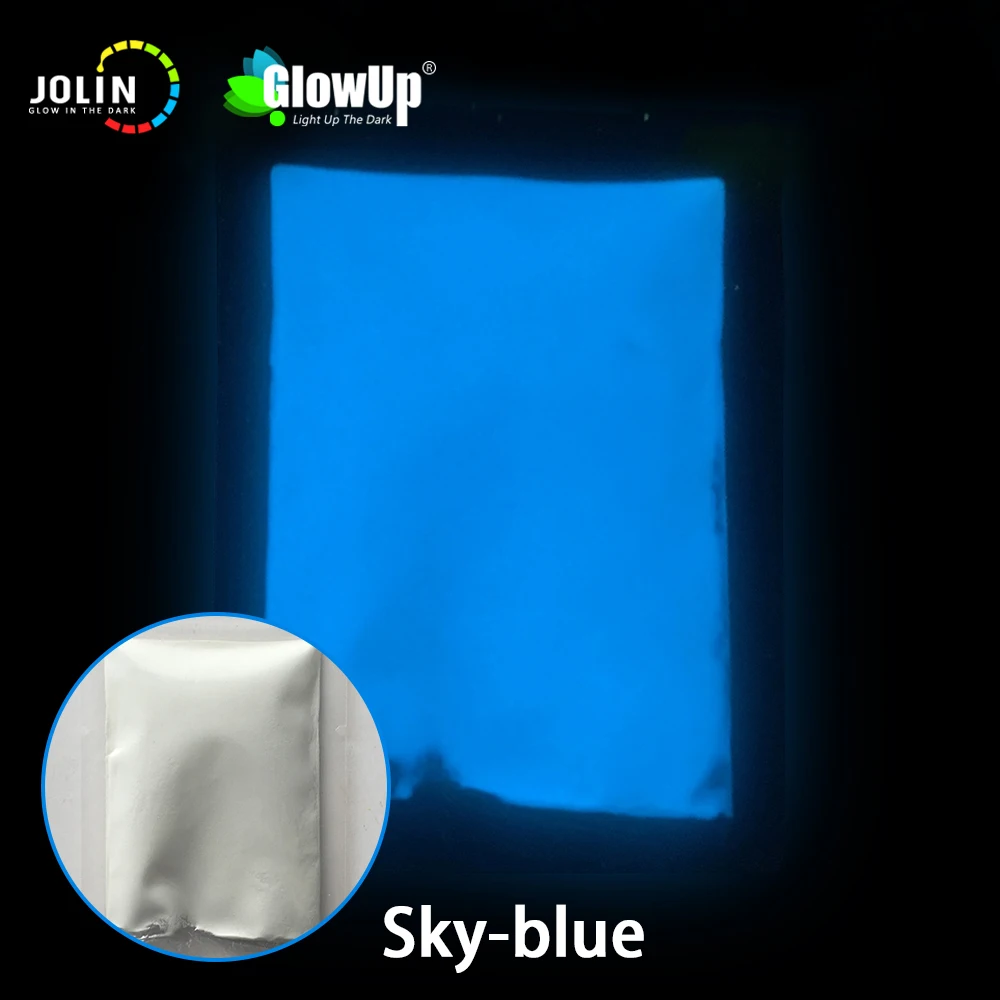 Флуоресцентный светящийся в темноте пигмент для полимерного