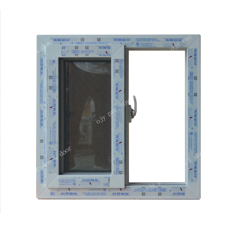 made in Foshan super quality oem arched hurricane impact glass pvc windows and door