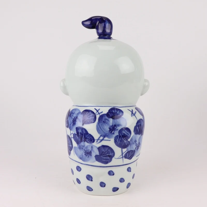 Jingdezhen креативные домашние и свадебные подарки сине-белые китайские парные куклы