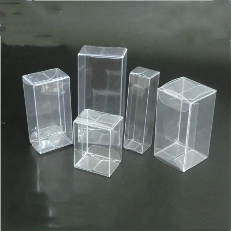Transparent Waterproof Clear Pvc Boxes Packaging Small Plastic Box Storage For Food Jewelry Candy Gift Cosmetics