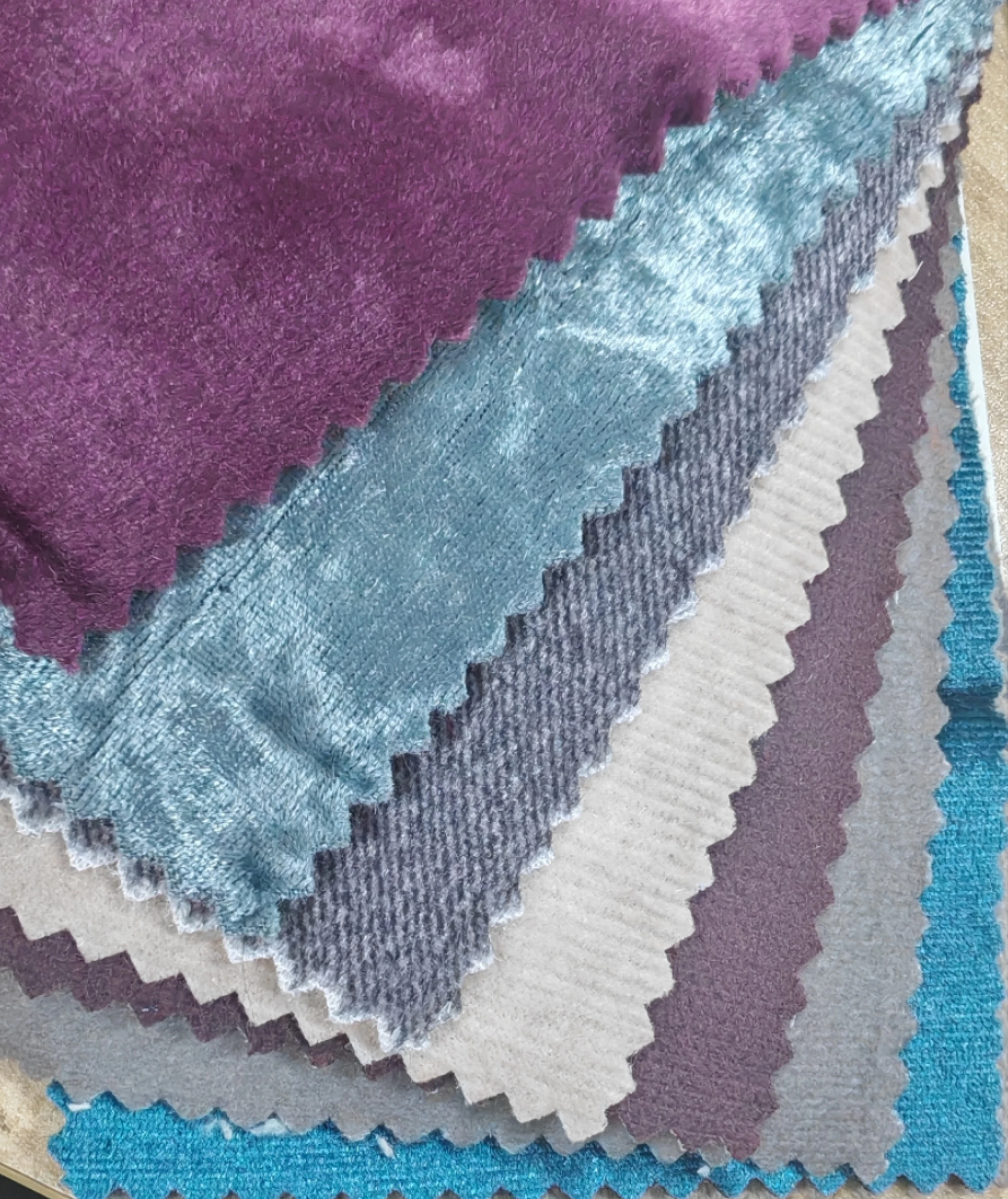 Hot sofa  new design plain velvet  fabric upholstery