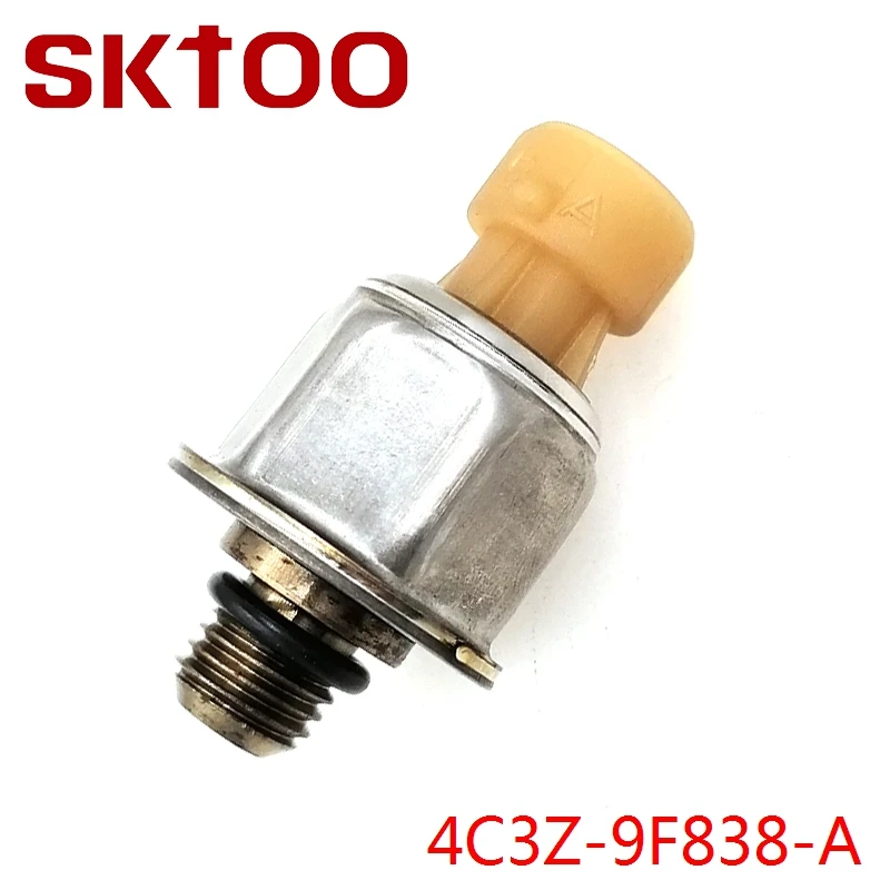 SKTOO NEW Fuel Pressure Sensor 04-07 6.0L For Ford Powerstroke 1845428C92 4C3Z9F838A 3PP6-12