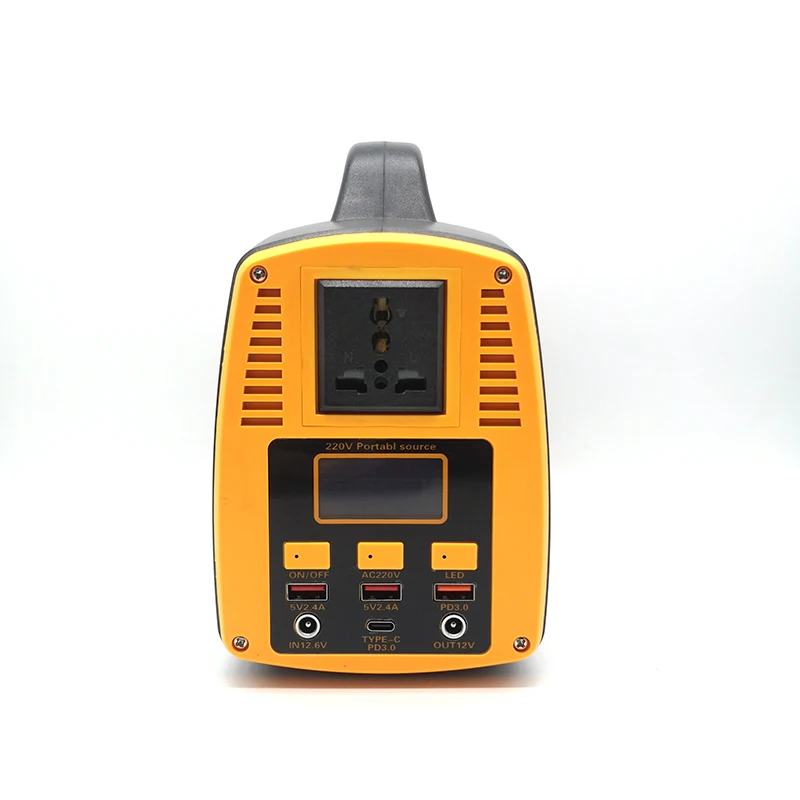 Pro Digital Display Fast Charge Power Supply 200w 300Wh Portable Car Power Bank for Outdoor Car 12V Lifepo4 Battery