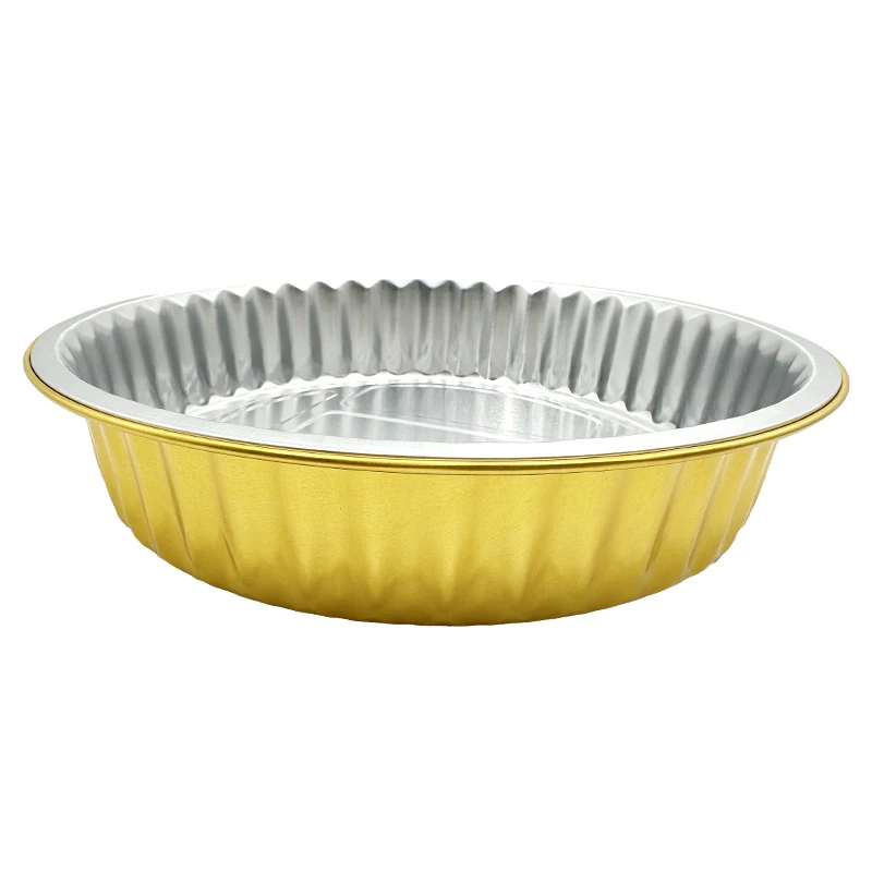 Tray Food Container Aluminum Foil Takeaway Aluminium Foil With Plastic Lids Foil Tray