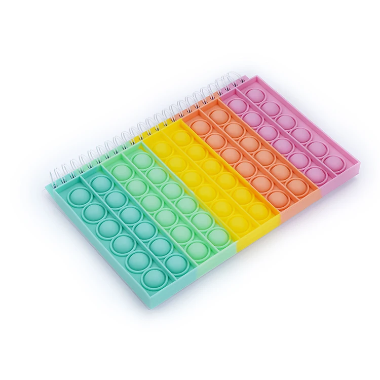 Notebooks Manufacturer Custom Printing A5 Rubber Cover Lined Spiral Journal Notebooks