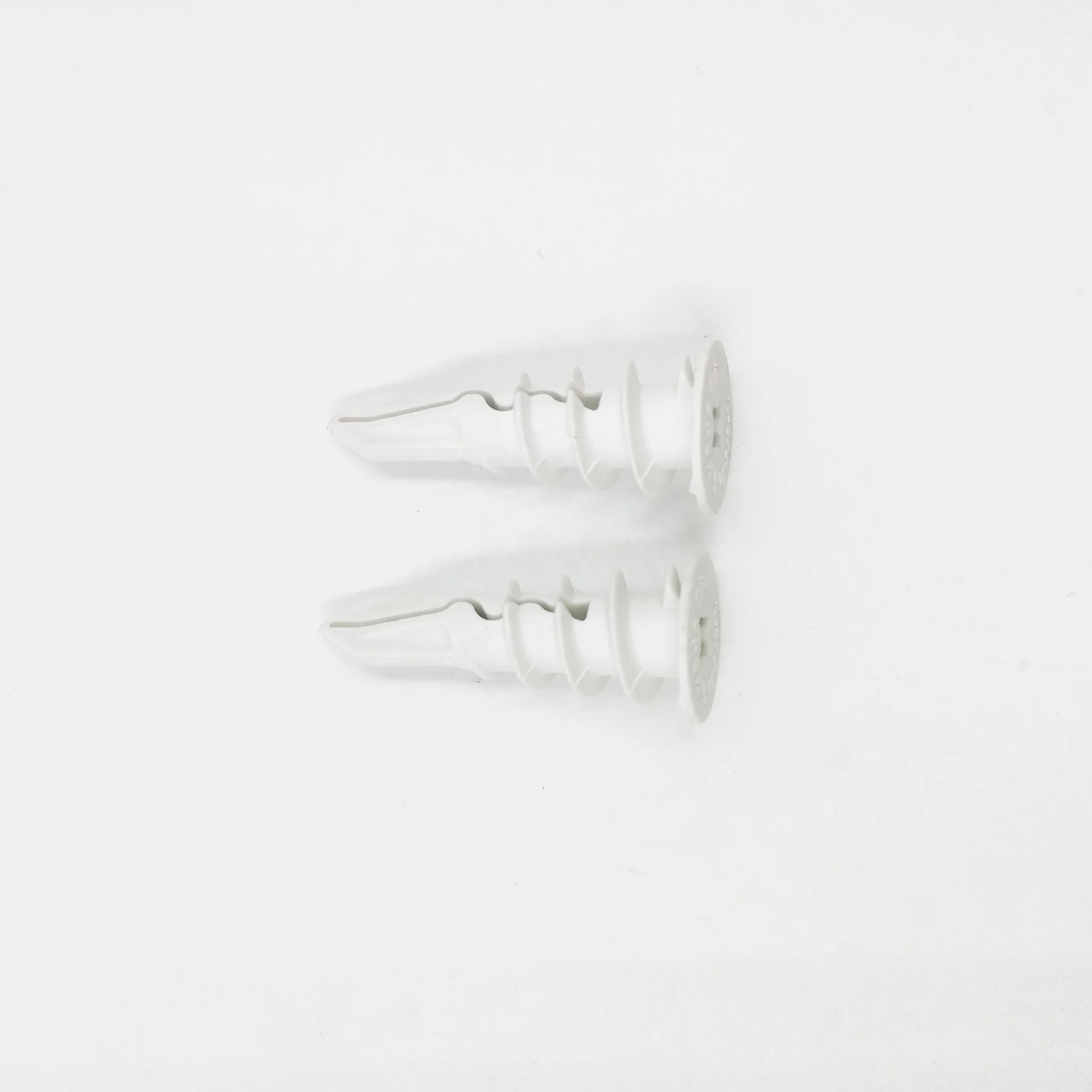 Пластиковая вилка, расширительный винт, самосверливающаяся фиксация гипсокартона, якорная настенная вилка с простым приводом, Настенная вилка с саморезающими винтами