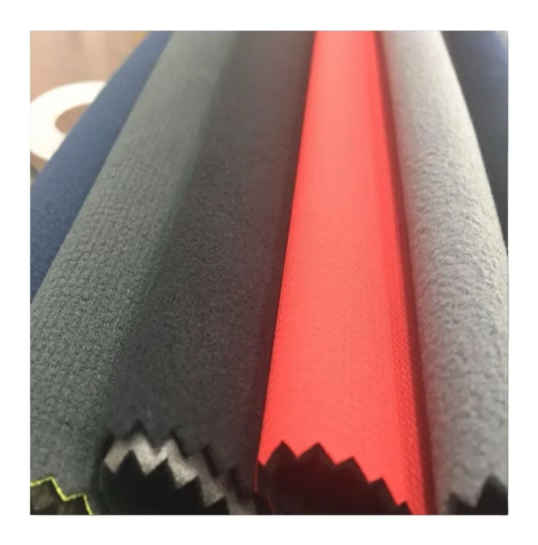 3 layer laminate PTFE fleece waterproof breathable oilproof softshells men jacket suit fabric