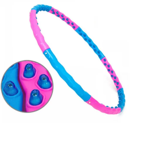 New design Double row magnet  massage hula fitness hoops  sports  Hula Rings Hoop