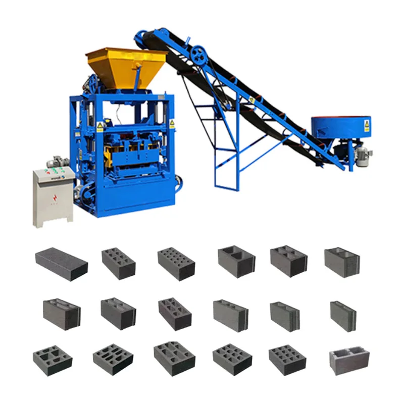 Manual Hollow Fly Ash Concrete Cement Ecological Brick Block Moulding Making Machinery