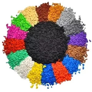 EPDM Rubber Granules and SBR Rubber Colored EPDM For Sports Playground