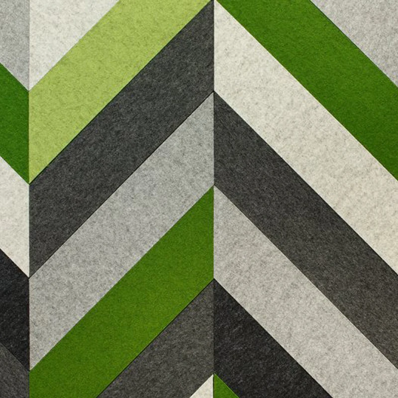 Cinema high quality sound proof insulation polyester fiber  acoustic panels supplier acoustic boards for walls pet felt