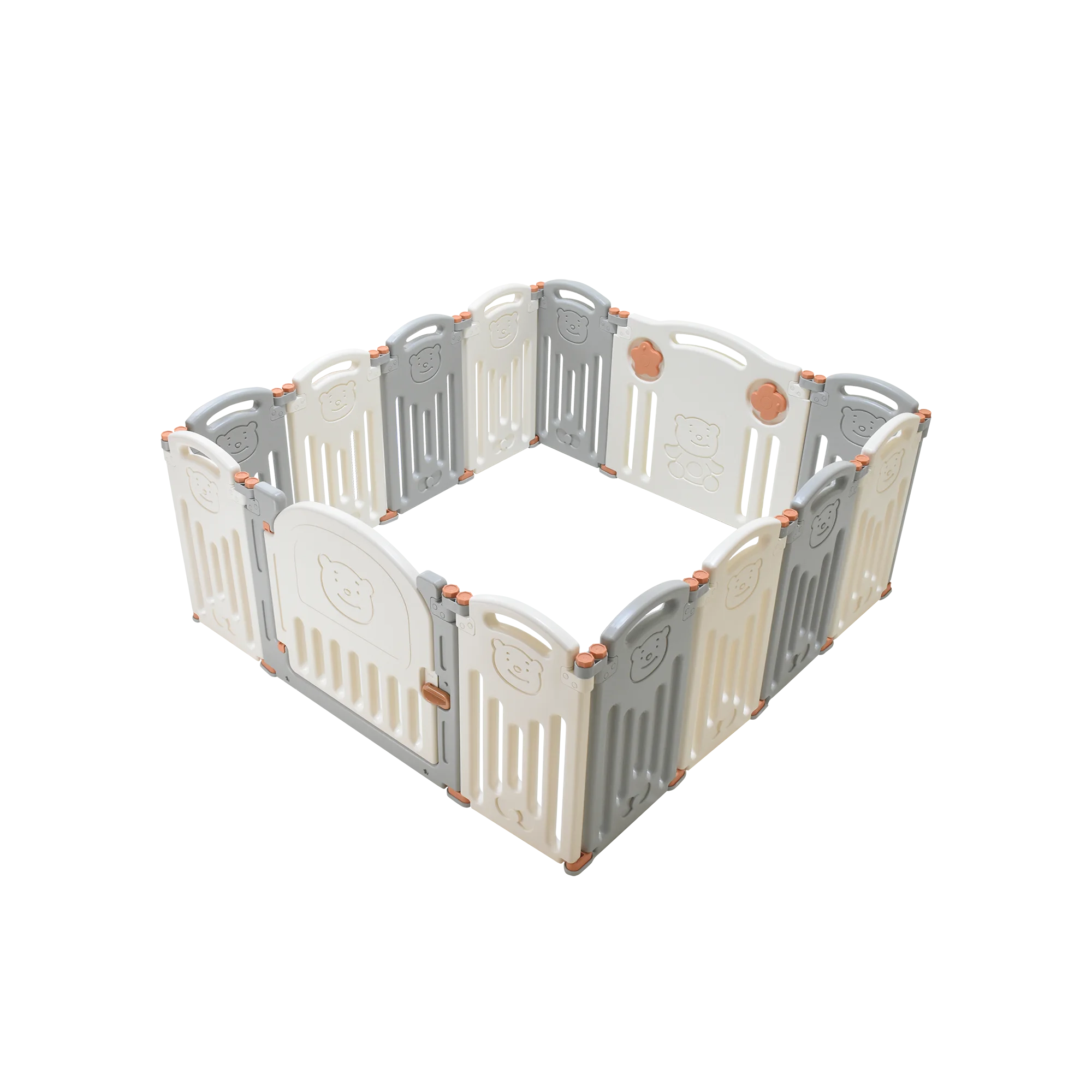 ABST Baby playpen infants safety fence foldable portable play yard home indoor activity center