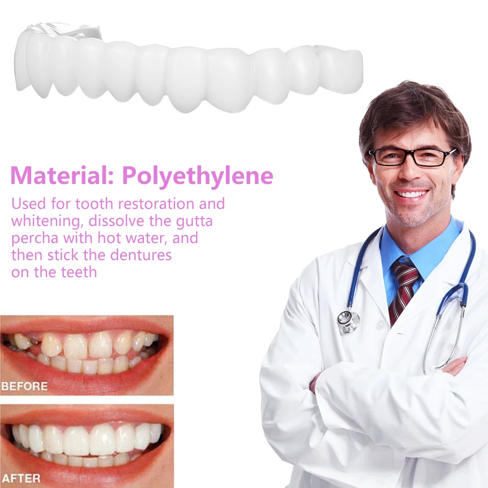 New Upgraded Teeth Whitening Denture Teeth Temporary Teeth Tooth Cover Veneers