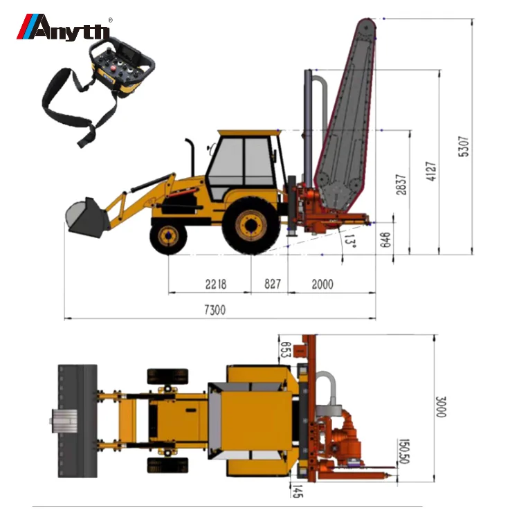 Anyth Stone Quarry Chain Saw Machine For Marble And Limestone Mining