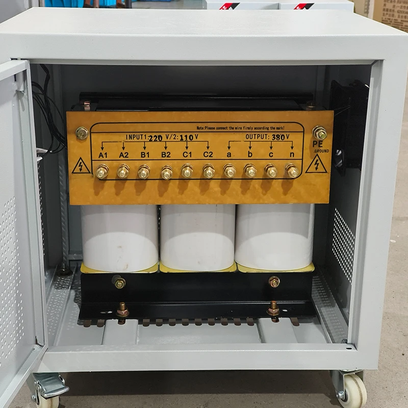 15KVA 15KW трехфазный изолирующий трансформатор обратного хода 208V 220V 380V 400V 480V повышающий 50kva 110V Input-415V силовые приборы