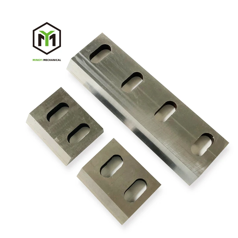 Manufacturer low price plastic nylon rubber shredder knife high hardness plastic crusher blades