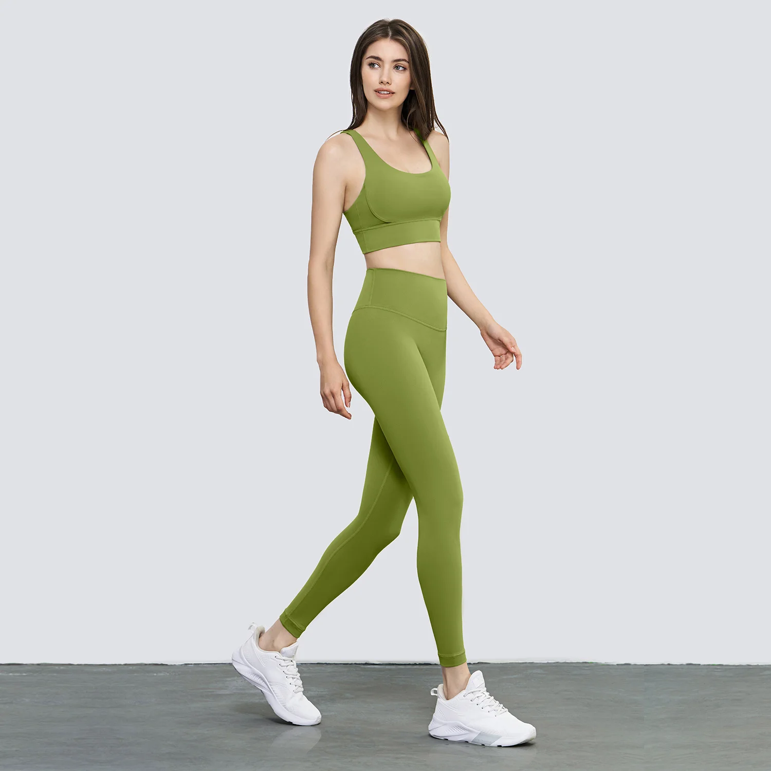 LOLOLULU Breathable Custom Logo Gym Yoga Leggings Sets Sports Bra Sets For Women