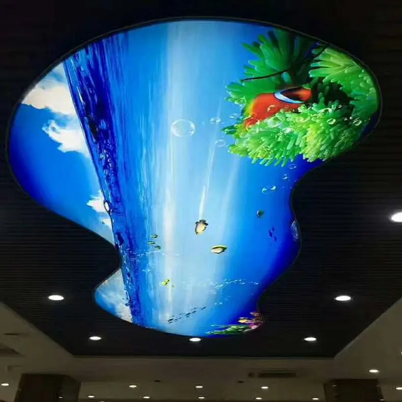 Pvc Stretch Board Suspended Ceiling Panels Modern Pop False Printed Pvc Stretch Ceilings Designs Ideas