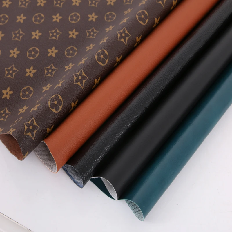 Fabric for Bags and Shoes PVC Reflective Dichroic Leather Car Soft Glitter Jacket Notebook Waterproof  Coat