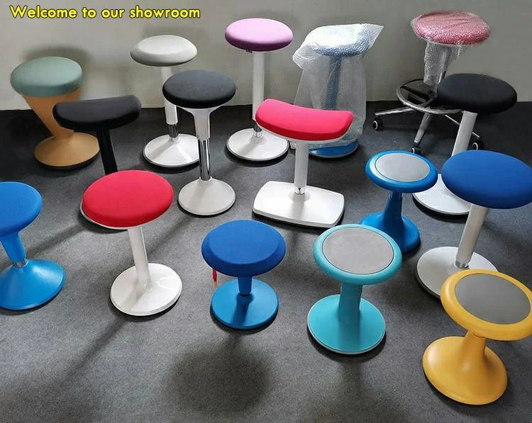 Home Office 360 Swivel Sitting Balance Ergonomic adjustable Standing Desk ergonomic chair Standing Stool Chair wobble stool