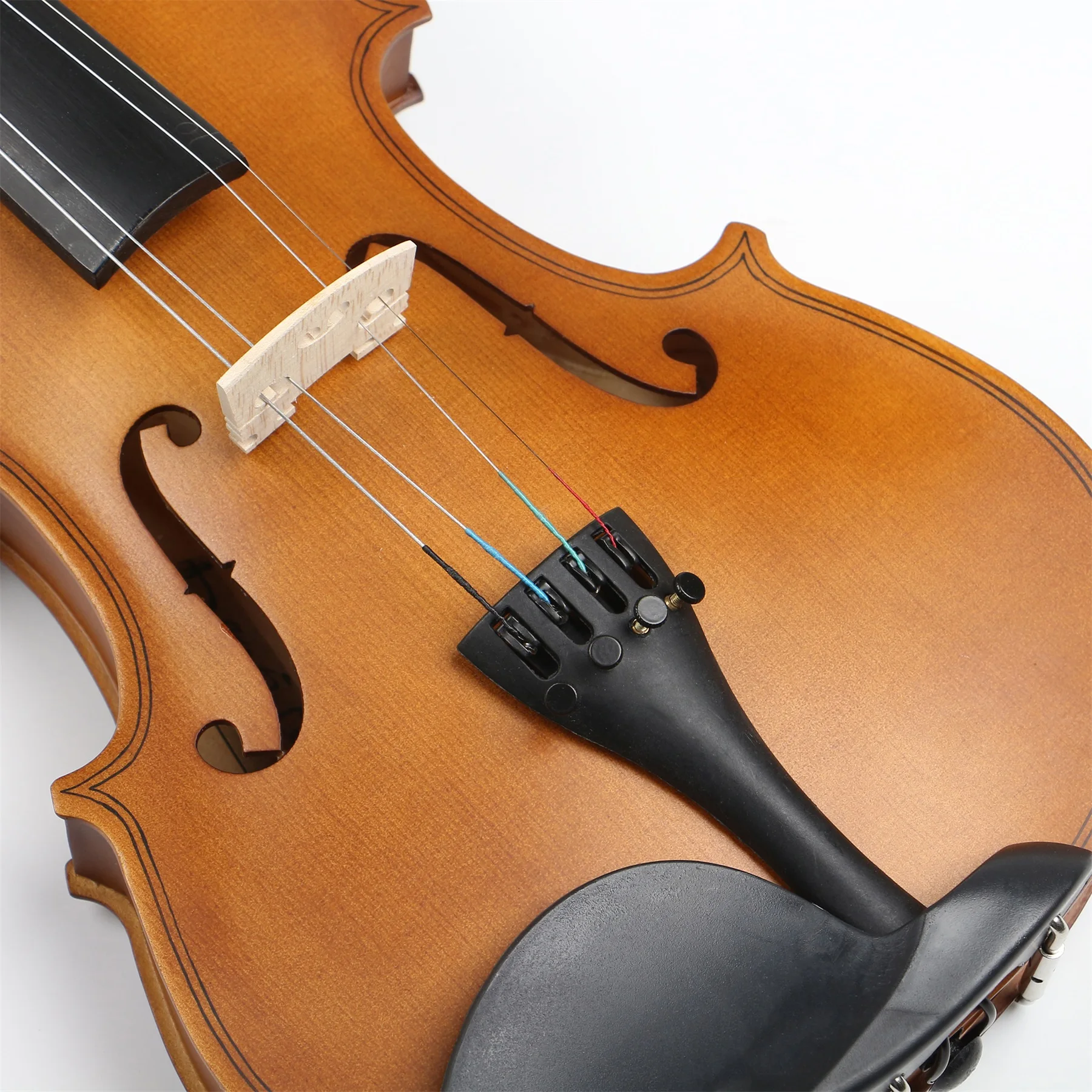 china wholesale matt handmade violin with accessories