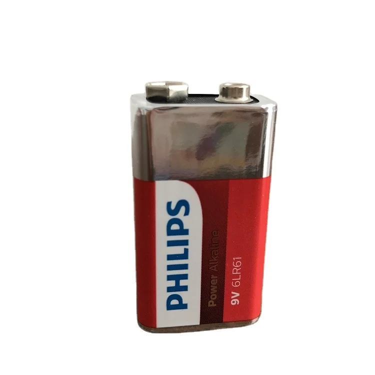 Philips High-performance 6lr6 9v Alkaline Battery For Walkie-talkies