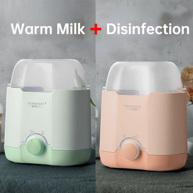 Baby Bottle Warmer Portable Professional Beautiful Custom Logo Food Milk Heater Dual Baby Bottle Heater and Sterilizer