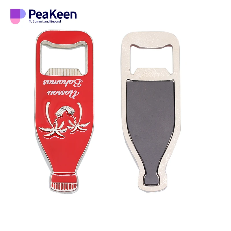 Manufacturer Custom 3D Metal Tourist Souvenir Custom Refrigerator Fridge Magnet Bottle Opener