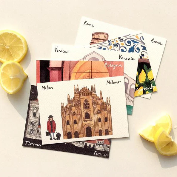 Custom Coated Wood Pulp Paper Moisture-Proof Craft Art Paper for Greeting Business Thank You Cards and Crafts