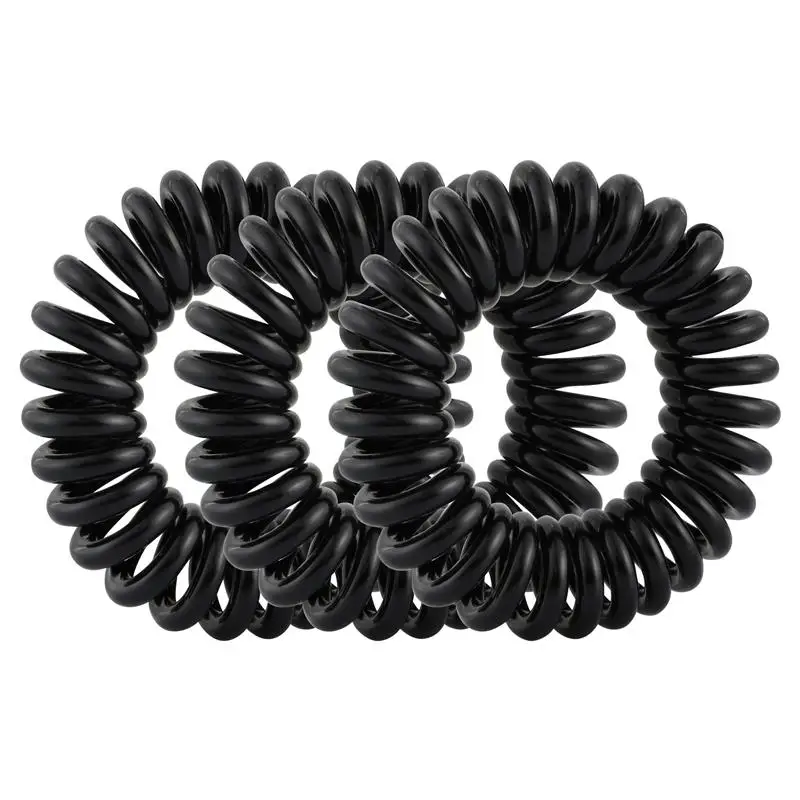 Популярные женские аксессуары для волос, эластичные резинки для волос в форме конского хвоста, завязки для волос на шнурке телефона