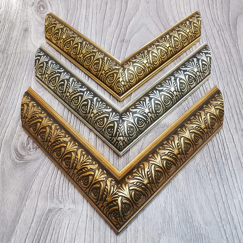 49*29mm Double Picture Frames PS Moulding for Home Decor Wedding Frame Molding