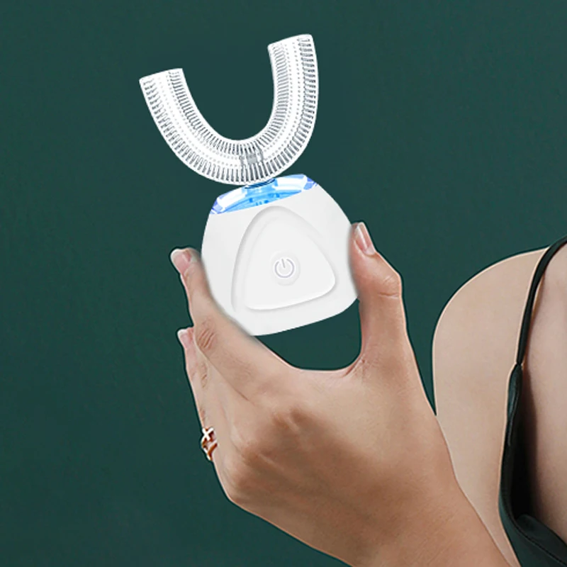 Electronic Toothbrush for Kids Automatic Sonic U Shaped Head For Children Ultrasonic Electric Brush