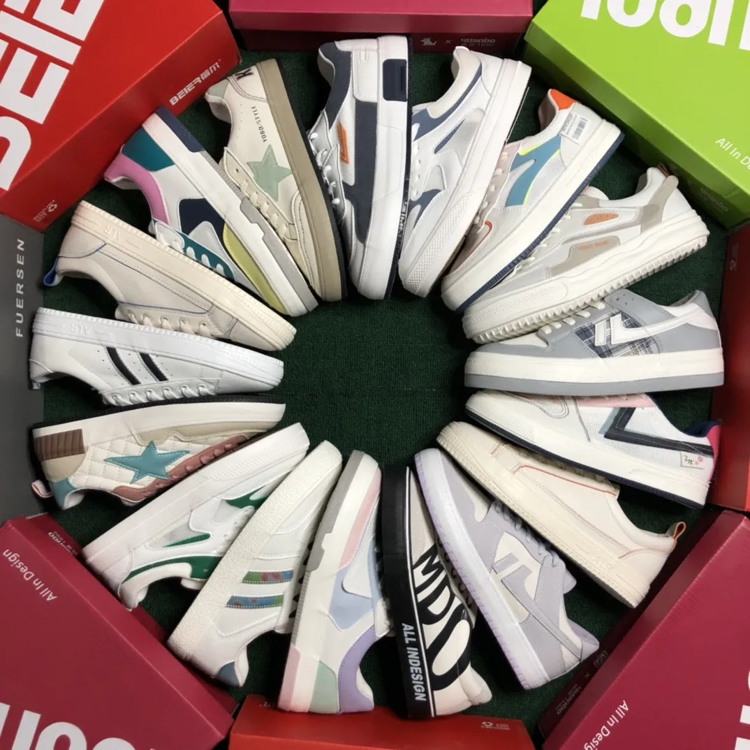 HW-C019 Shoes Stock Luxury Brand Mixed Packaging Sports Shoes Used Shoes