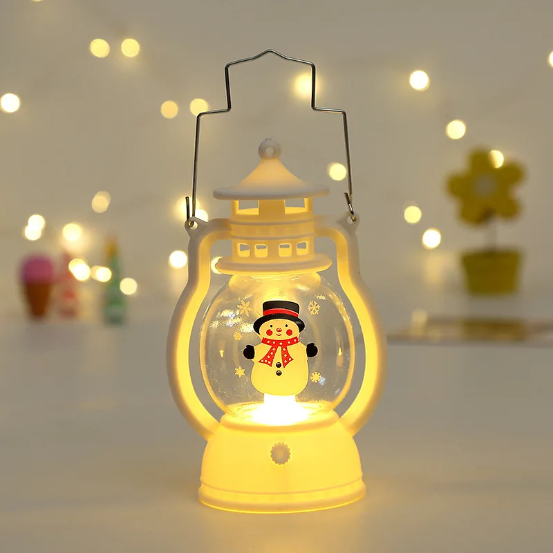 Wholesale Christmas Holiday Handheld Lamp Light Kerosene Lamp Retro Oil LED Lamp Thanksgiving Party Banquet Handheld Night Light