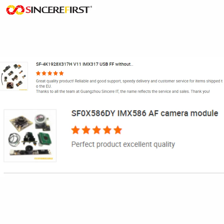 China Leader Optical camera manufacturers 0.2M - 22M Pixel HD cell phone cmos camera module